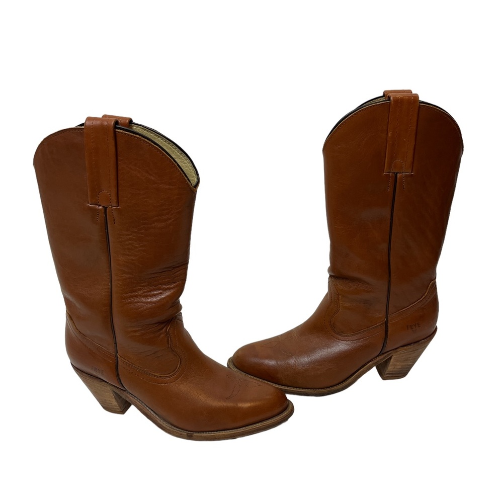 Frye Women's Brown Heeled Boots